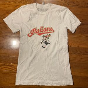Mens small “Italians” baseball graphic t shirt